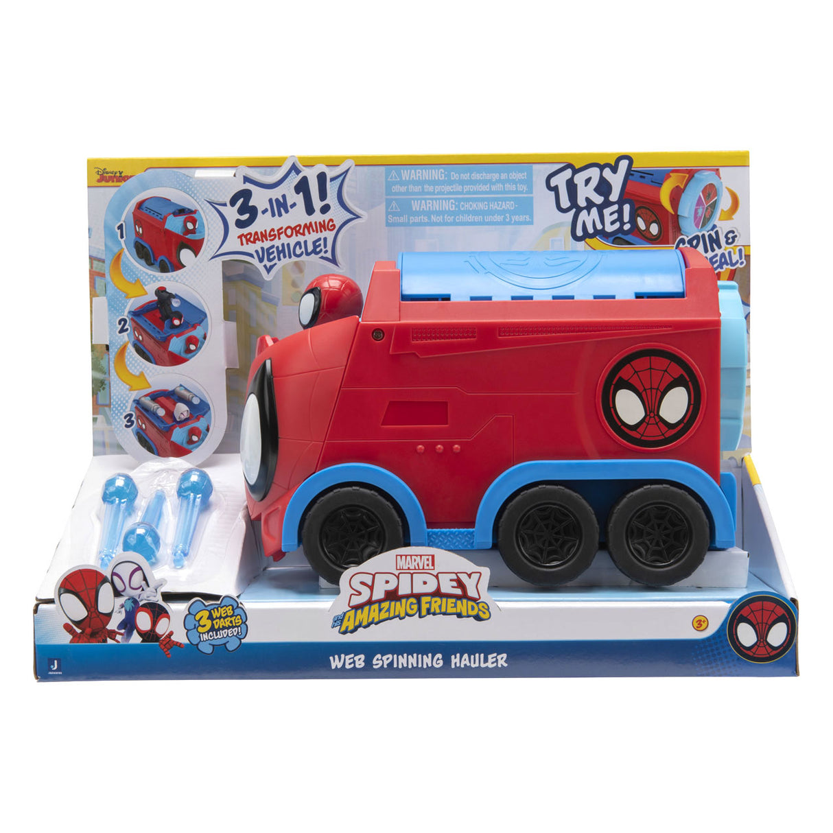 Spidey und seine tollen Freunde – Spinnennetzschlepper