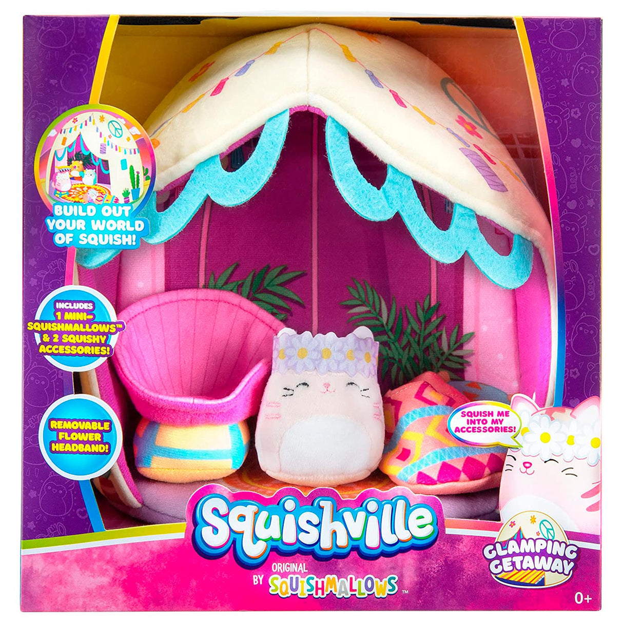 Squishmallows Squishville Glamping Getaway Deluxe-Spielset