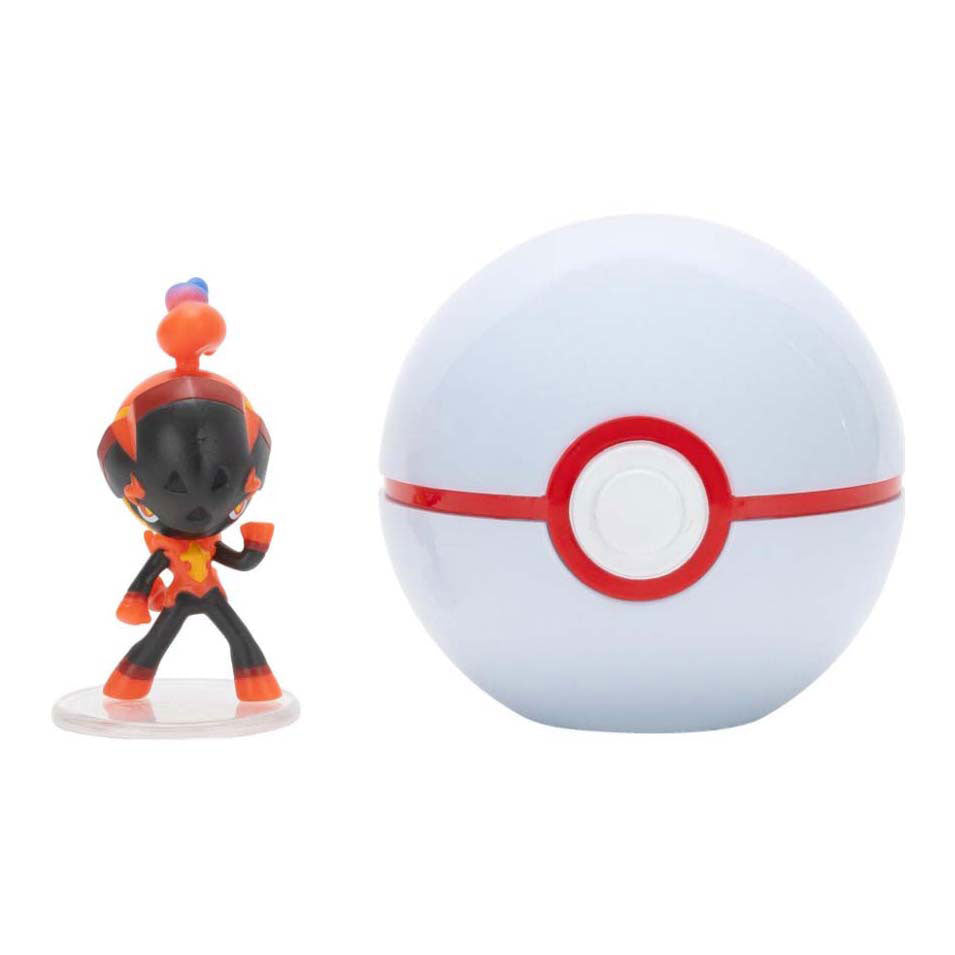 Jazwares Pokémon – Clip n Go Charcadet Premier Ball
