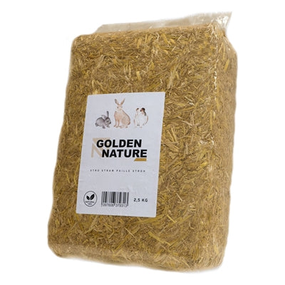 Goldenes Naturstroh