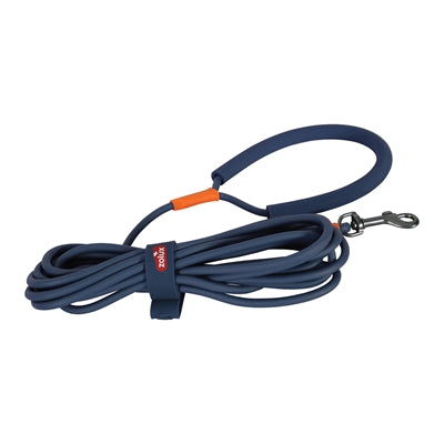 Zolux BVK Schleppleine rund Silikon blau