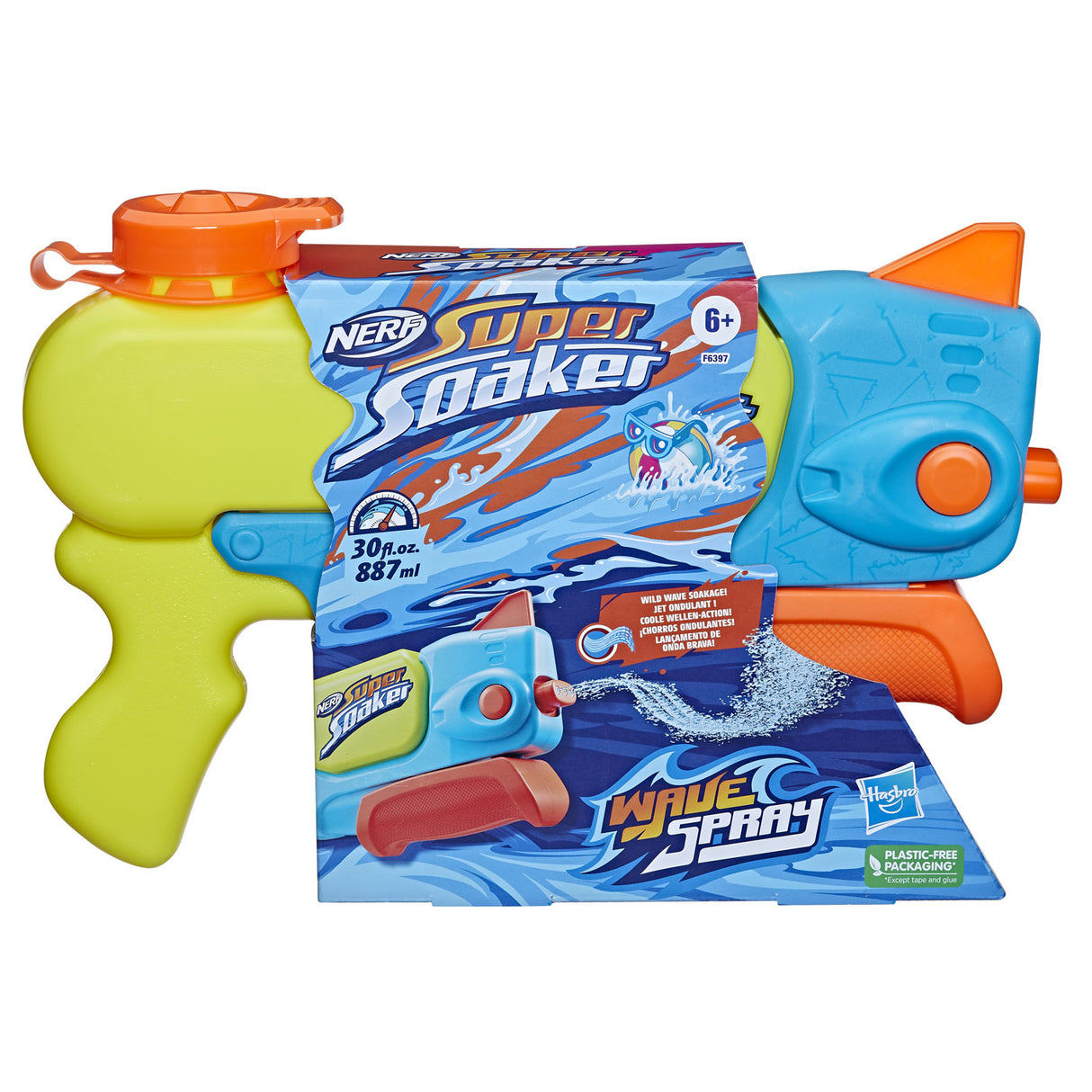 Nerf Super Soaker Wave Spray – Wasserpistole