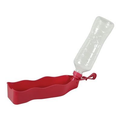 Zolux BVK faltbare Wasserflasche rot