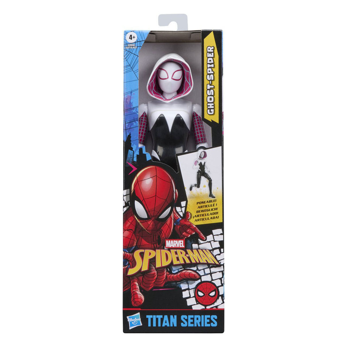 Marvel Spider-Man Titan-Serie Ghost Spider – Actionfigur 30 cm