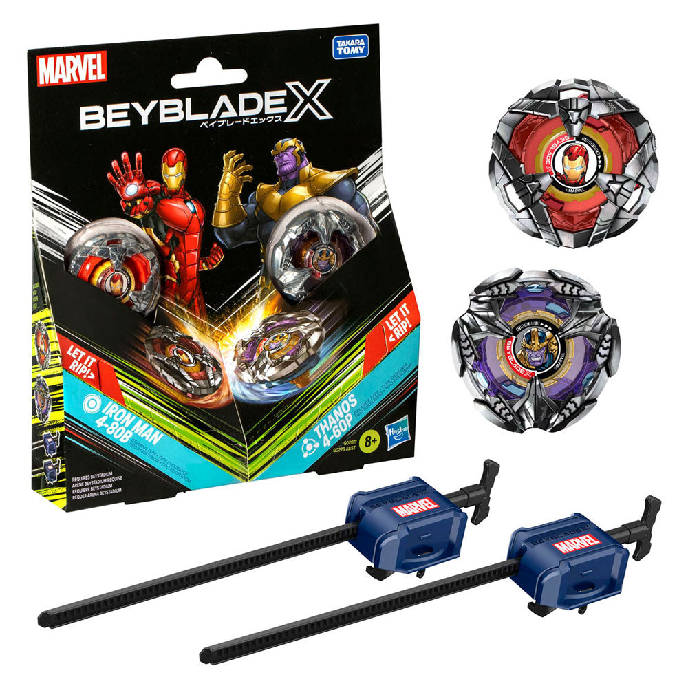 Hasbro Bey Blade BBX Marvel Collab Multipack