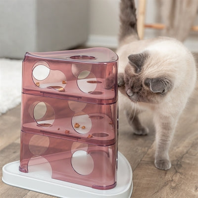 Trixie Katzenaktivitäts-Käseturm aus Kunststoff