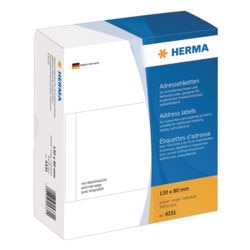 Adressetiketten für Schreibmaschinen von Herma