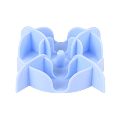 Zolux slowfeeder inzet stuk voor voerbak silicone blauw