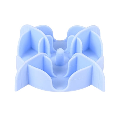 Zolux slowfeeder inzet stuk voor voerbak silicone blauw