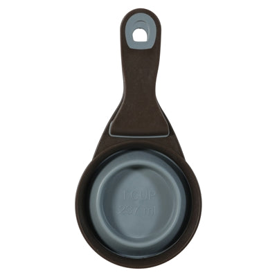 Zolux voerschep 2 in 1 schep afsluitklem silicone grijs