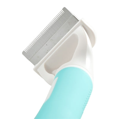 Zolux anah carding super brush puppy blauw wit
