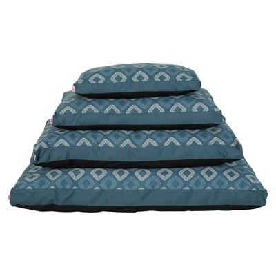 Zolux hondenkussen sirius met print hoekig blauw