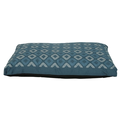 Zolux hondenkussen sirius met print hoekig blauw