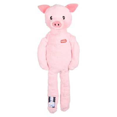 Zolux furry farm varken jason pluche met touw roze