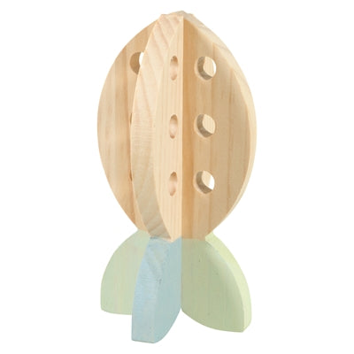 Zolux fourageerwortel cosy snack houder hout