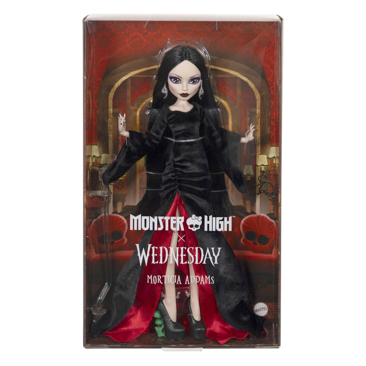 Monster High Wednesday Sammelpuppe – Morticia Addams