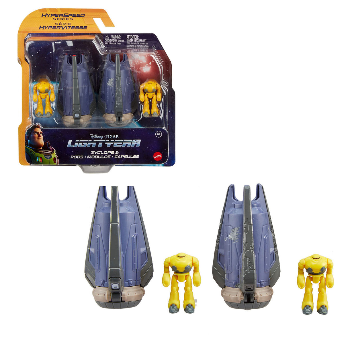 Mattel Lightyear Flug Cyclops Feindes Kampfflugzeug