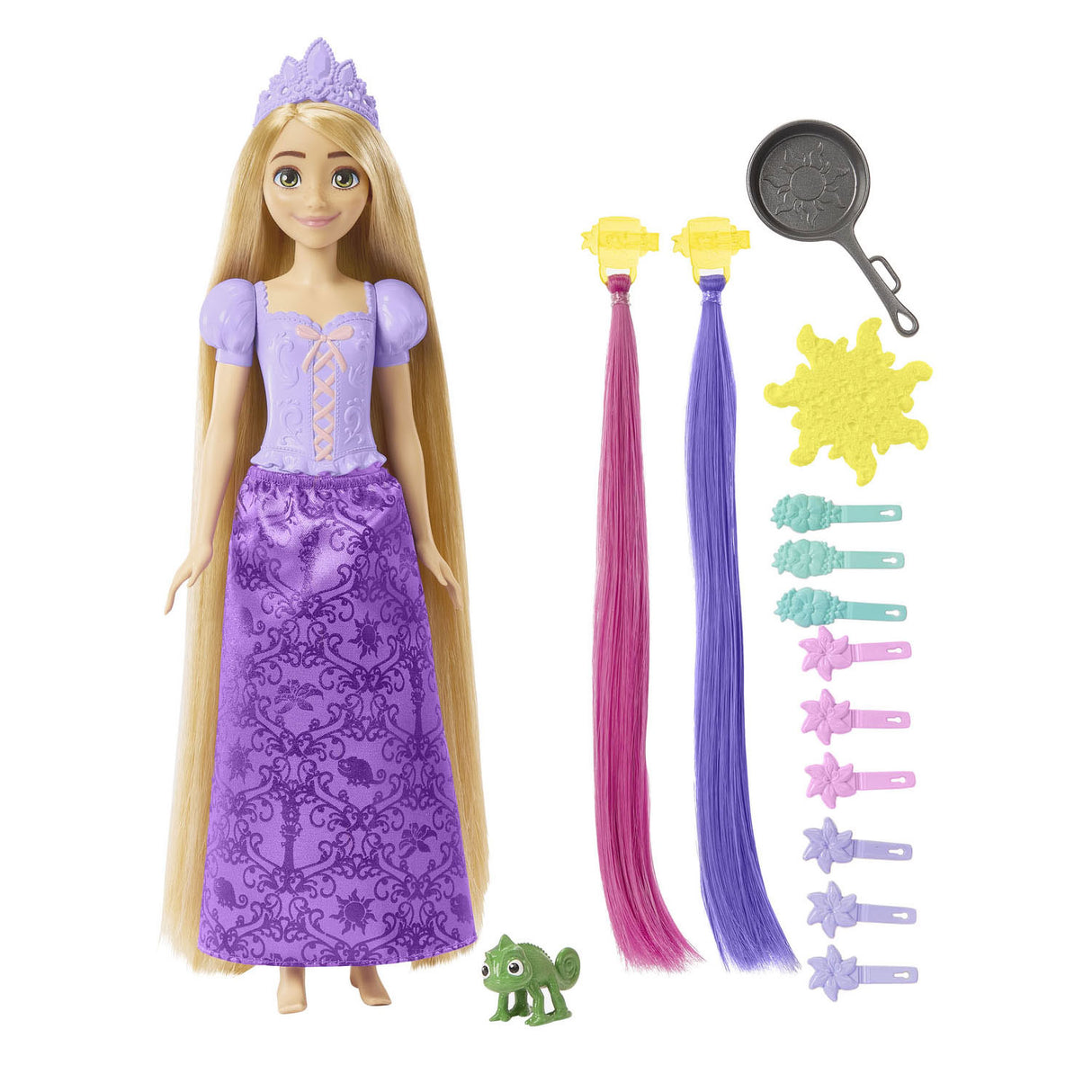 Disney-Prinzessin-Märchen-Haar-Rapunzel-Puppe