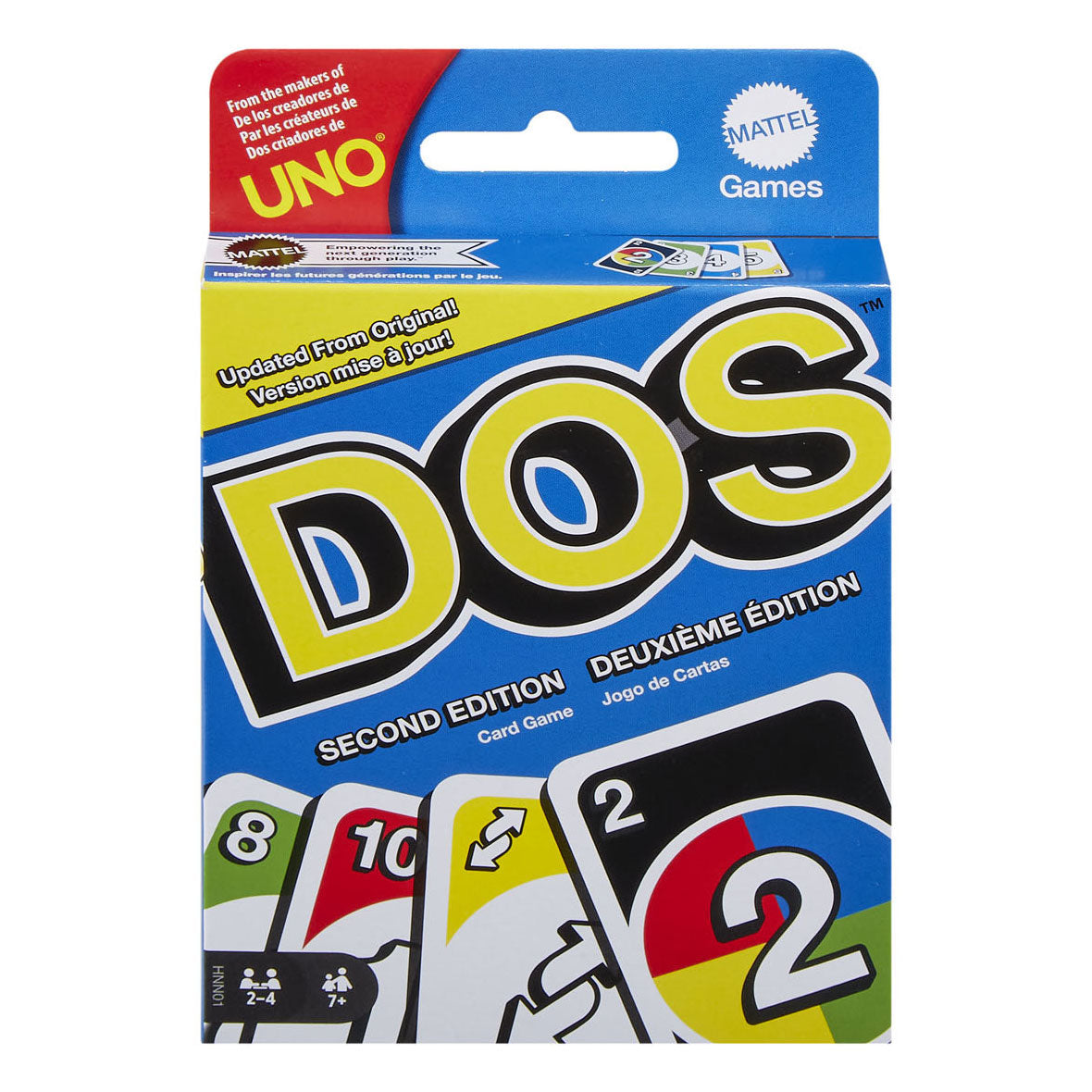 Mattel Games Uno Dos zweite Auflage