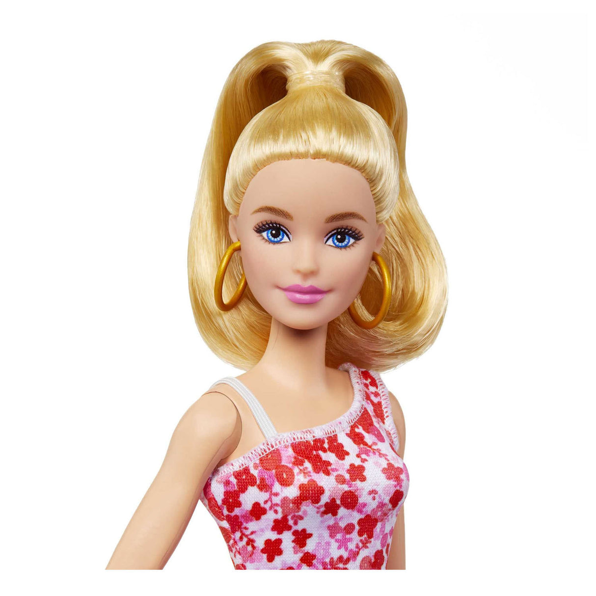 Mattel Fashionista Pop Pink Blumenkleid