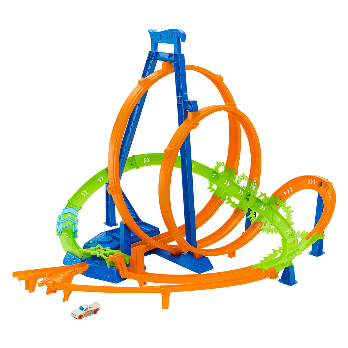 Hot Wheels Action Legendäres Crash and Blast-Rennstrecken-Spielset