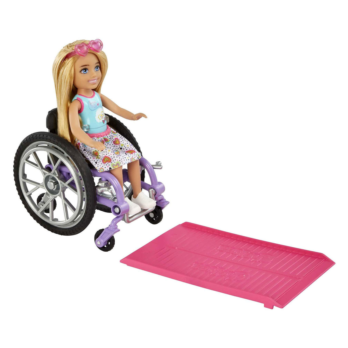 Mattel Chelsea Rollstuhl-Modepuppe, blond