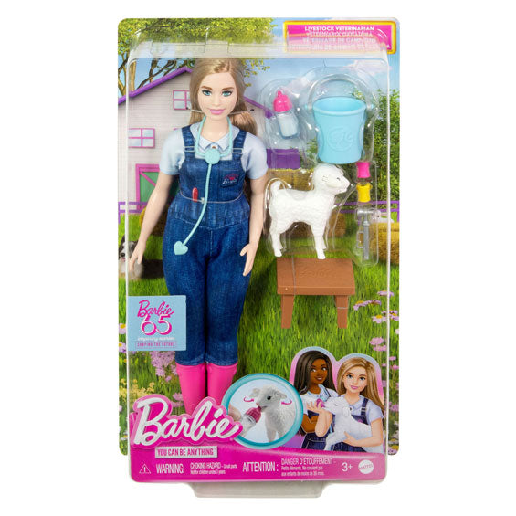 Mattel Barbie Mode Pop -Tierarzt