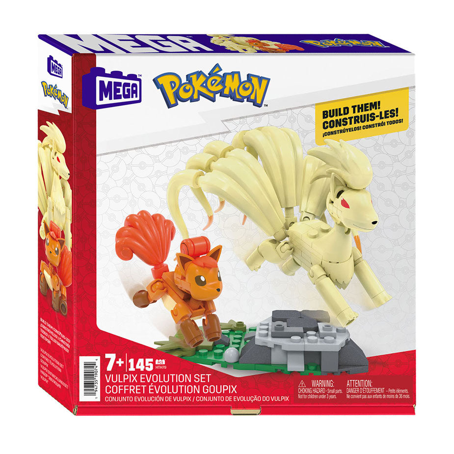 Mattel Pokémon Mega Vulpix Evolution Set Set