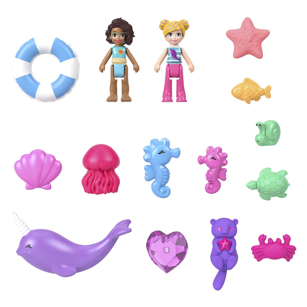 Mattel Polly Pockey Daddy Me Seepferdchen-Tasche