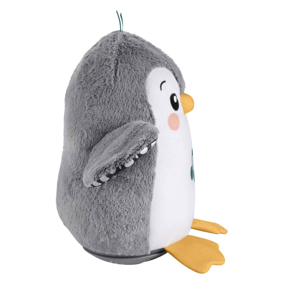 Fisher-Price Klappwackel-Pinguin – 20 cm hoch – interaktives Kuscheltier