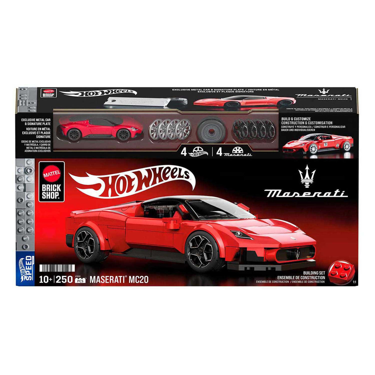 Hot Wheels Speed Series Maserati 1:32 Bauset – 250 Teile.