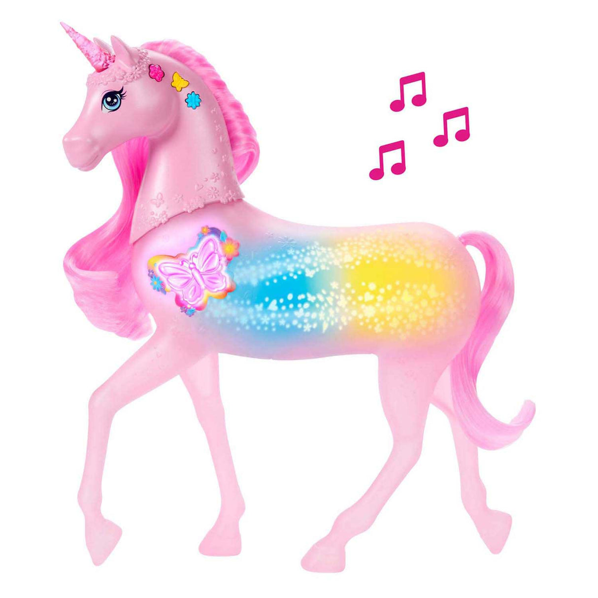 Barbie-Einhorn mit Licht und Sound