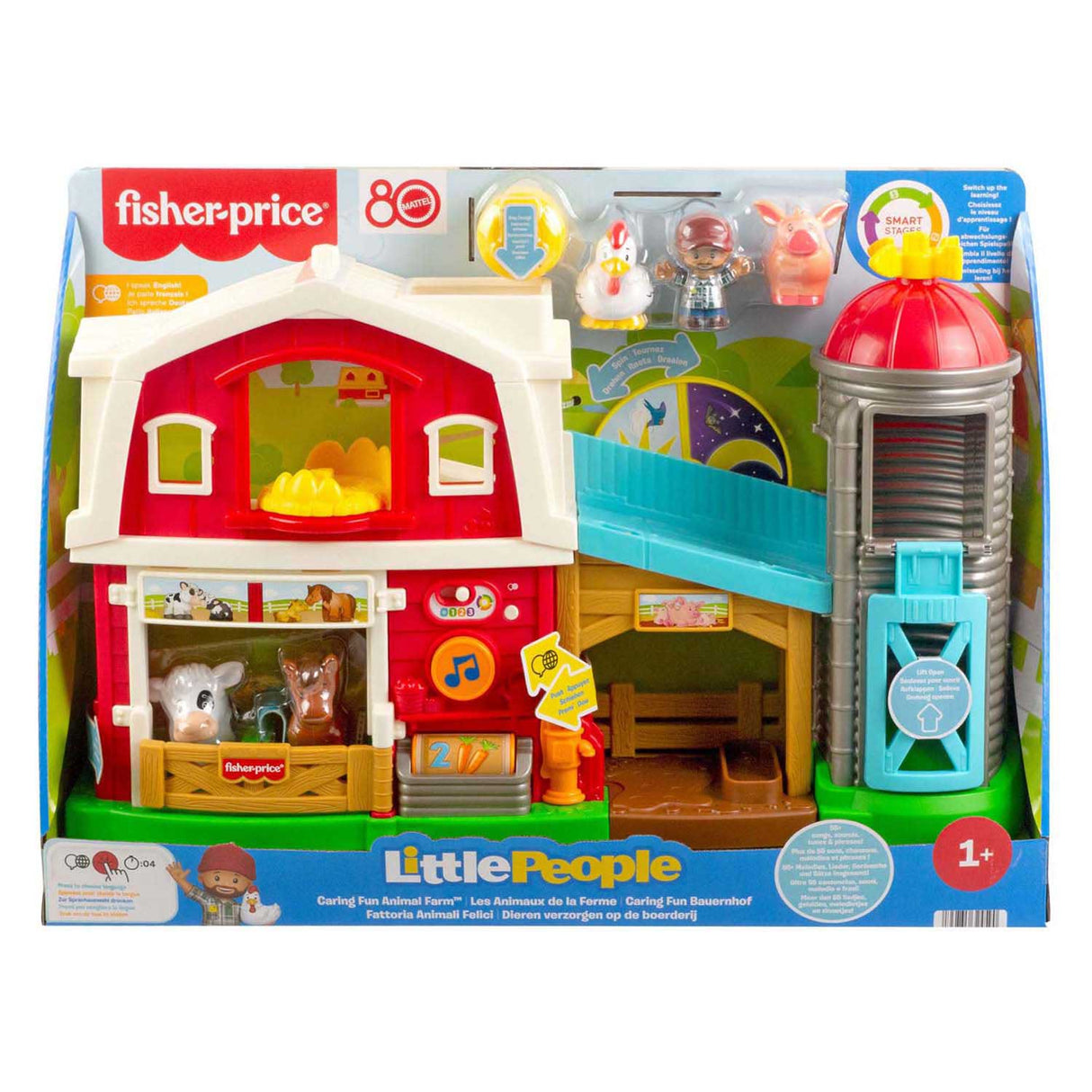 Fisher-Price Little People Farm – Tierpflege auf dem Bauernhof – Spielset