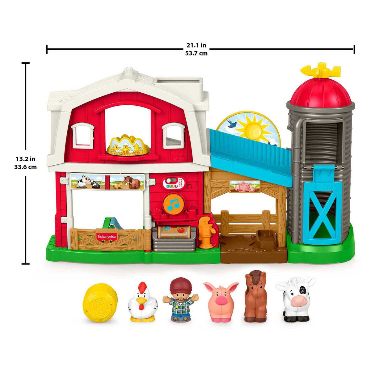 Fisher-Price Little People Farm – Tierpflege auf dem Bauernhof – Spielset