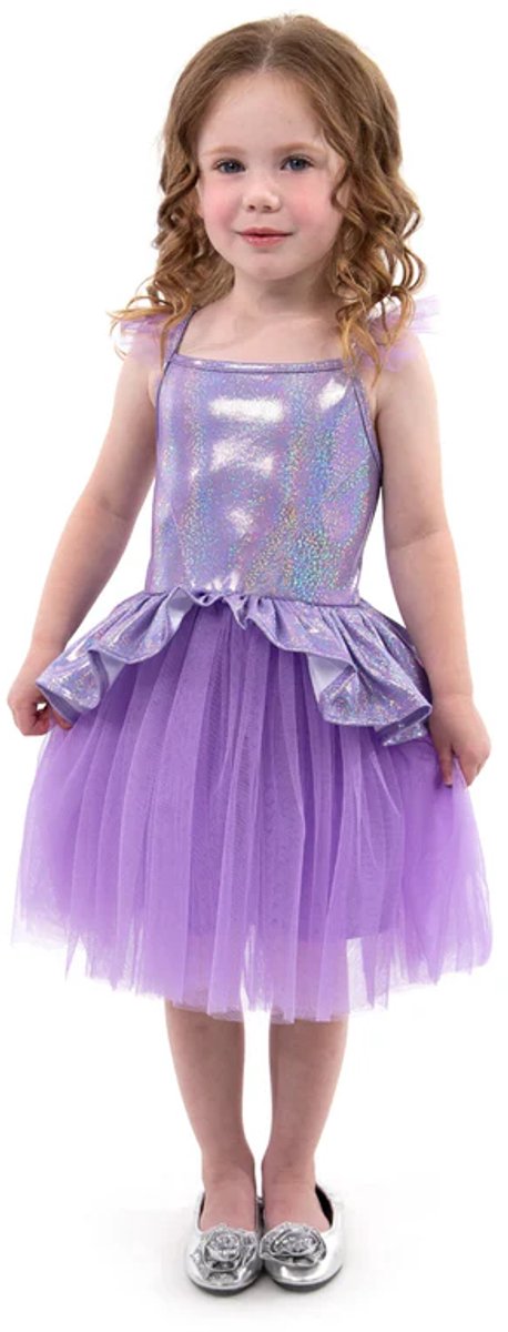 Kleine Abenteuer – lilafarbenes Tutu-Kleid – Größe 98-104