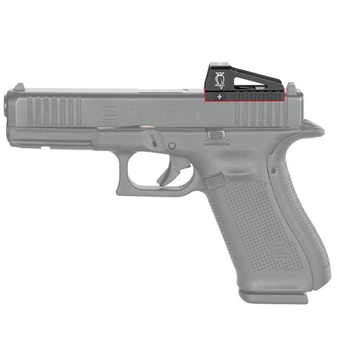 Noblex e-optics noblex red dot nv 1x23 os für glock mos (4,0 moa)