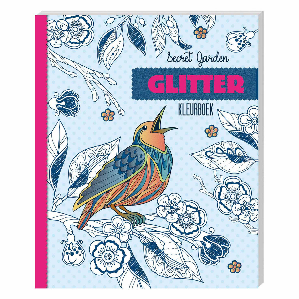 Glitzer-Malbuch – Geheimer Garten