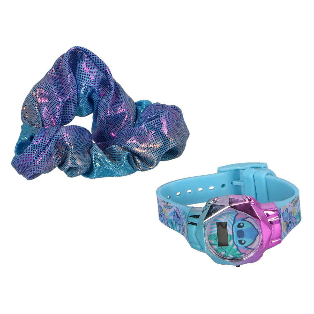Accutime Stitch Geschenkset mit Uhr und Armband – 4-tlg.