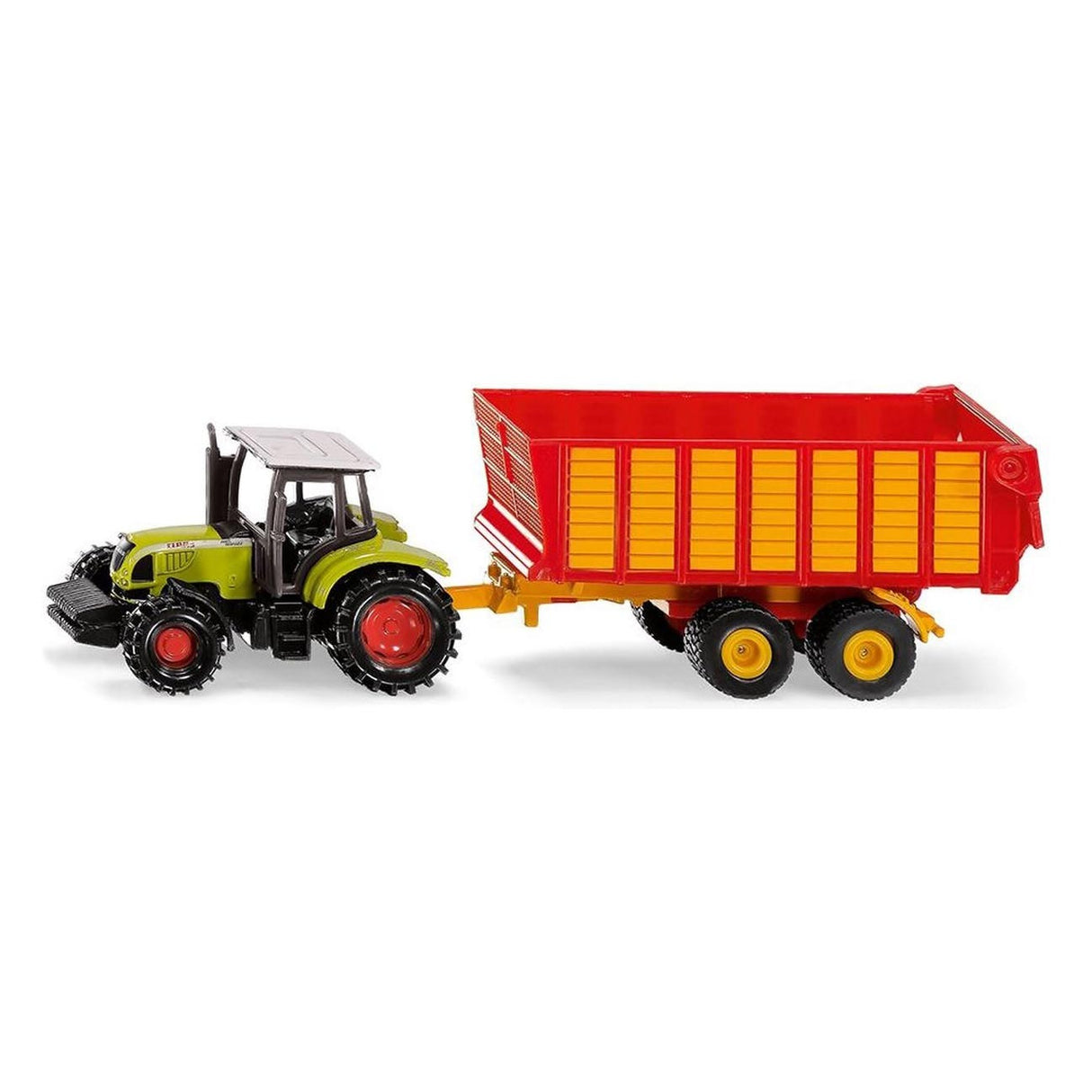 Siku 1650 John Deere mit Silageanhänger