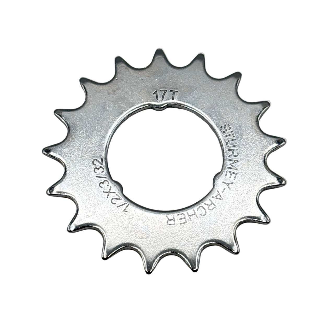 Sturmey-archer europa n.v. Kettenrad Sturmey Archer 17 Zähne – 3 32 flach – verchromt