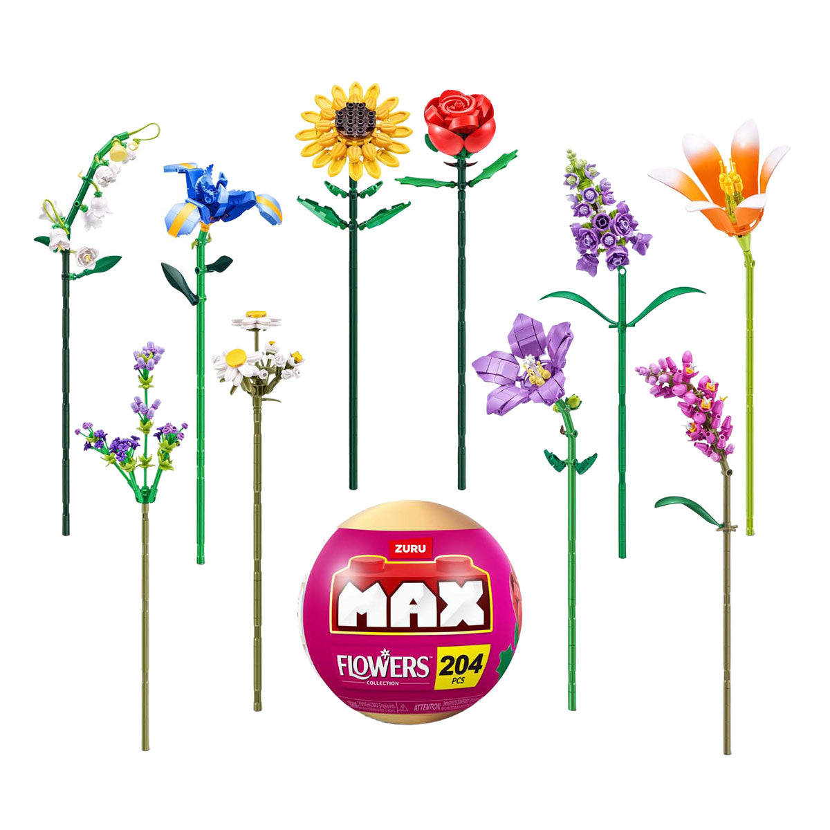 Zuru Max Premium Flowers – Bauspielset im Überraschungsball