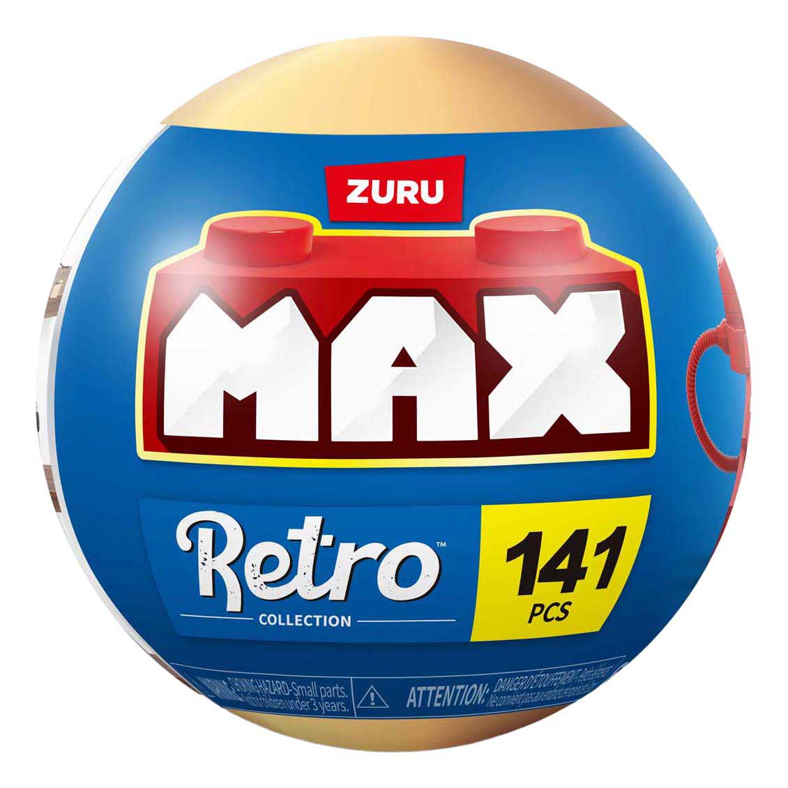 Zuru Max Premium Retro-Telefonbauset in Überraschungskugel – 141-tlg.