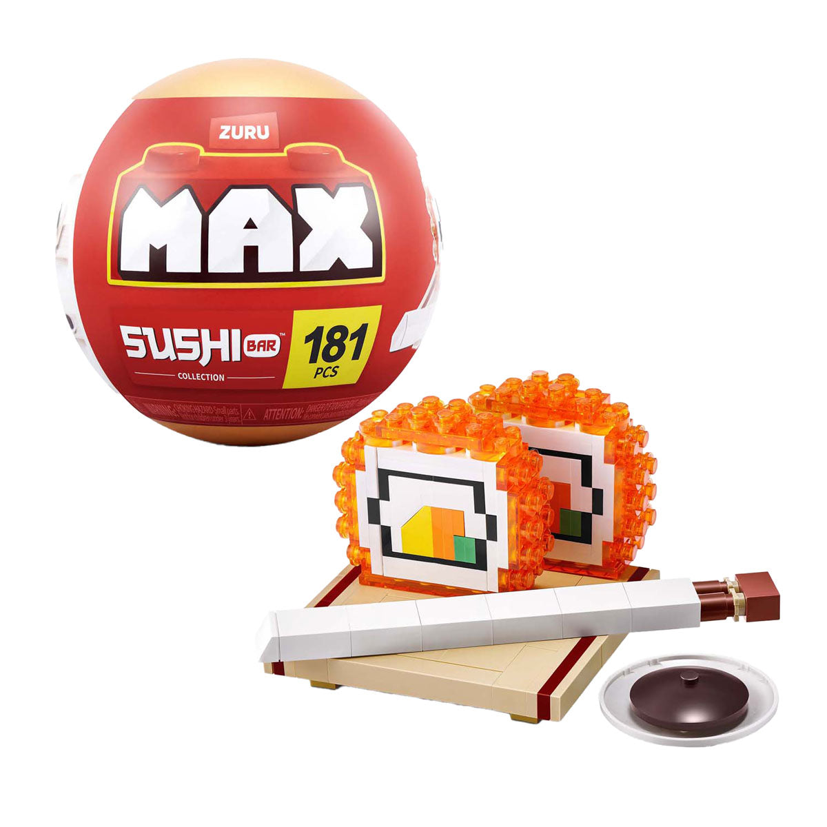 Zuru Max Premium Sushi – Konstruktionsspielset im Überraschungsball