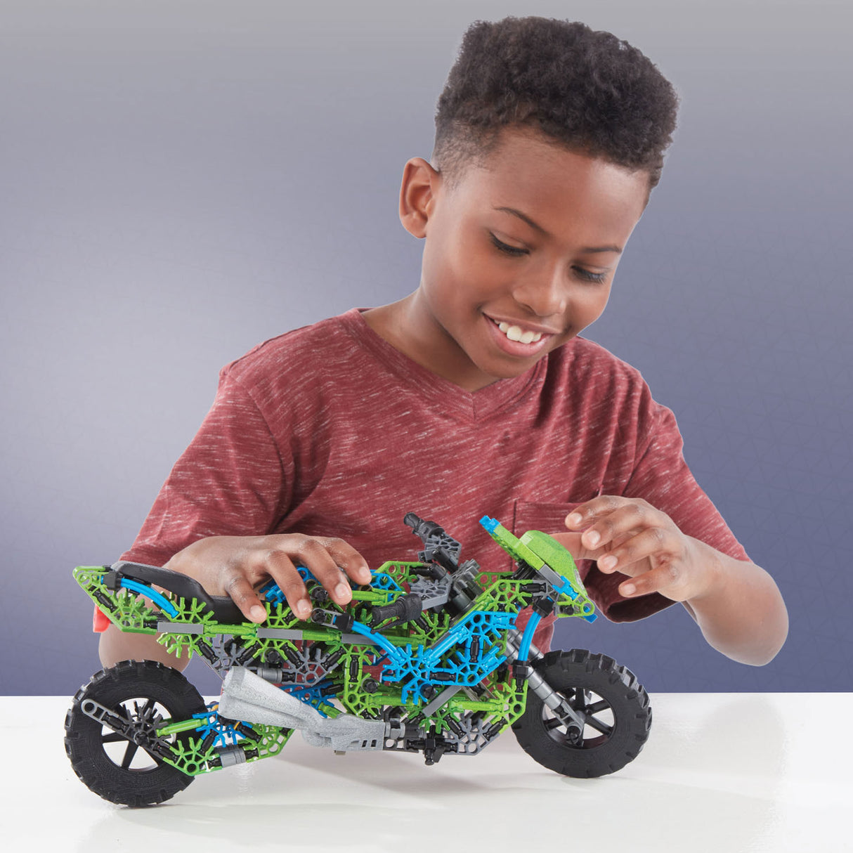 K'nex Bouwset Mega Motorrad, 456dlg.