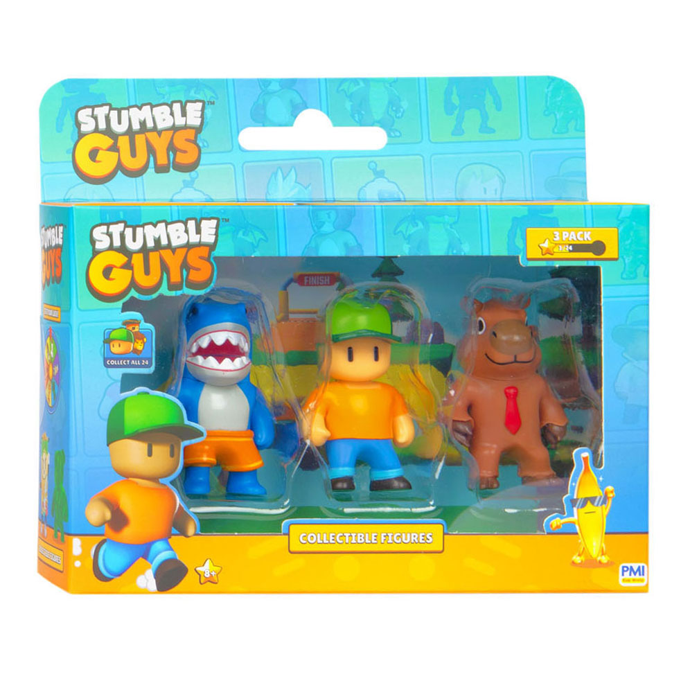 Boti Stumble Jungs aktive Figuren Megalodon, Mr. Stumbble, Capybara, 3st.