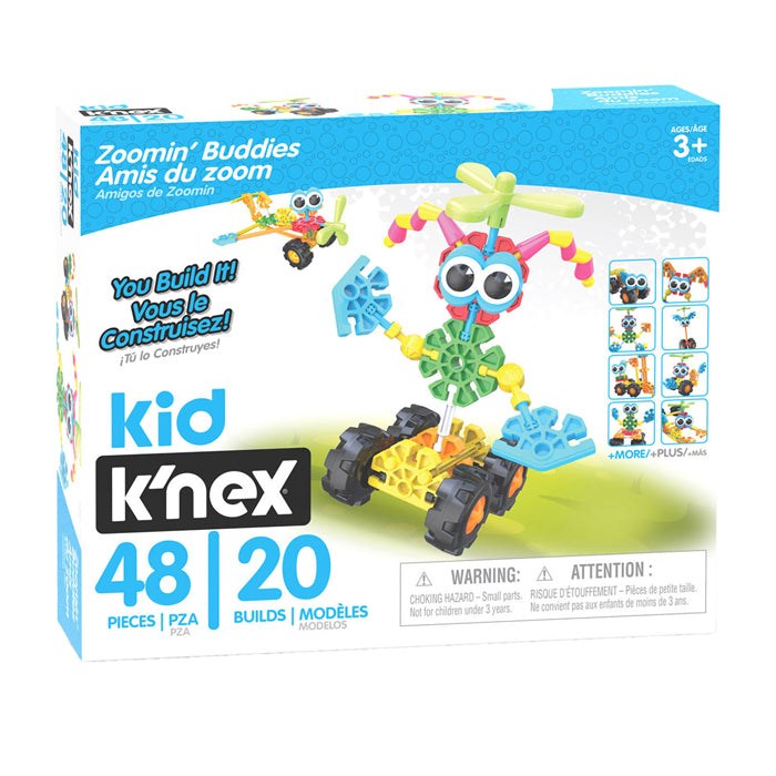 K'nex Kid Knex Zoomin Buddies Bauset, 48 Teile.