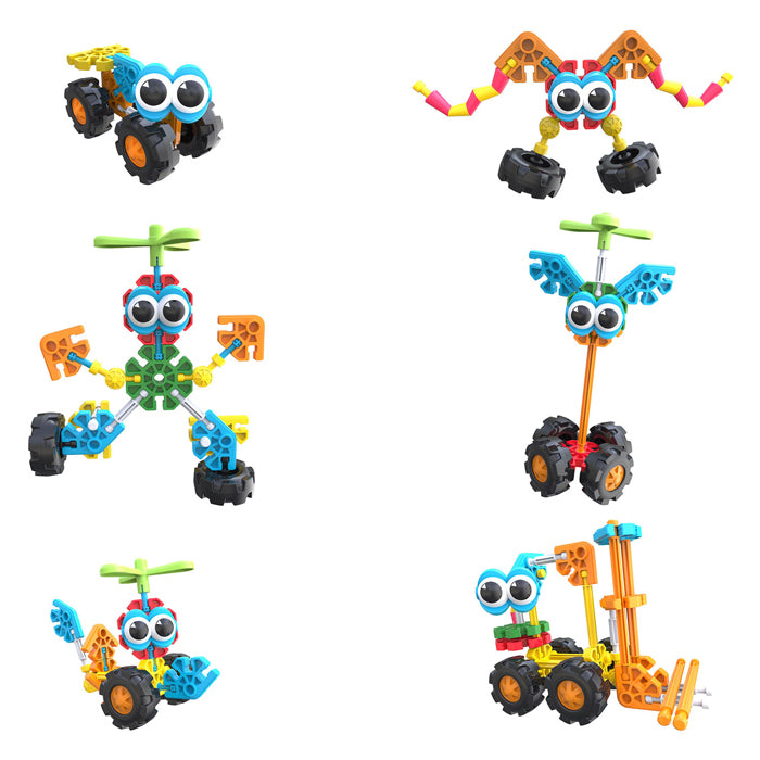 K'nex Kid Knex Zoomin Buddies Bauset, 48 Teile.