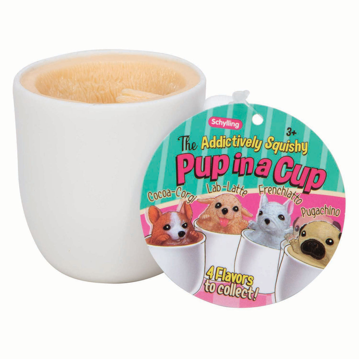 Boti Pop-up-Welpe in einer matschigen Tasse