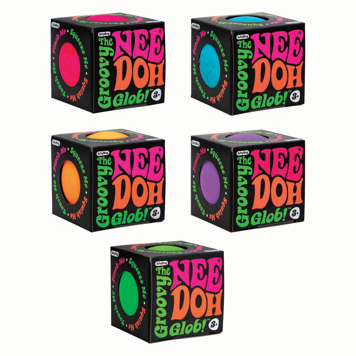 Needoh klassische Needoh-Bälle | 12 Stück