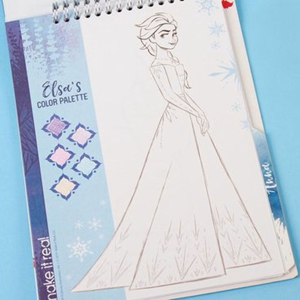 Spectron Frozen scapsen StickerBoek mit Schablonen